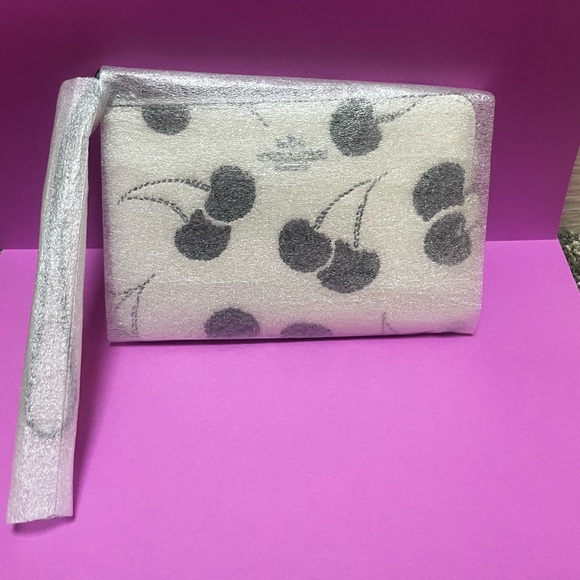 Coach Cherry Corner Zip Wristlet - Picture 8 of 14